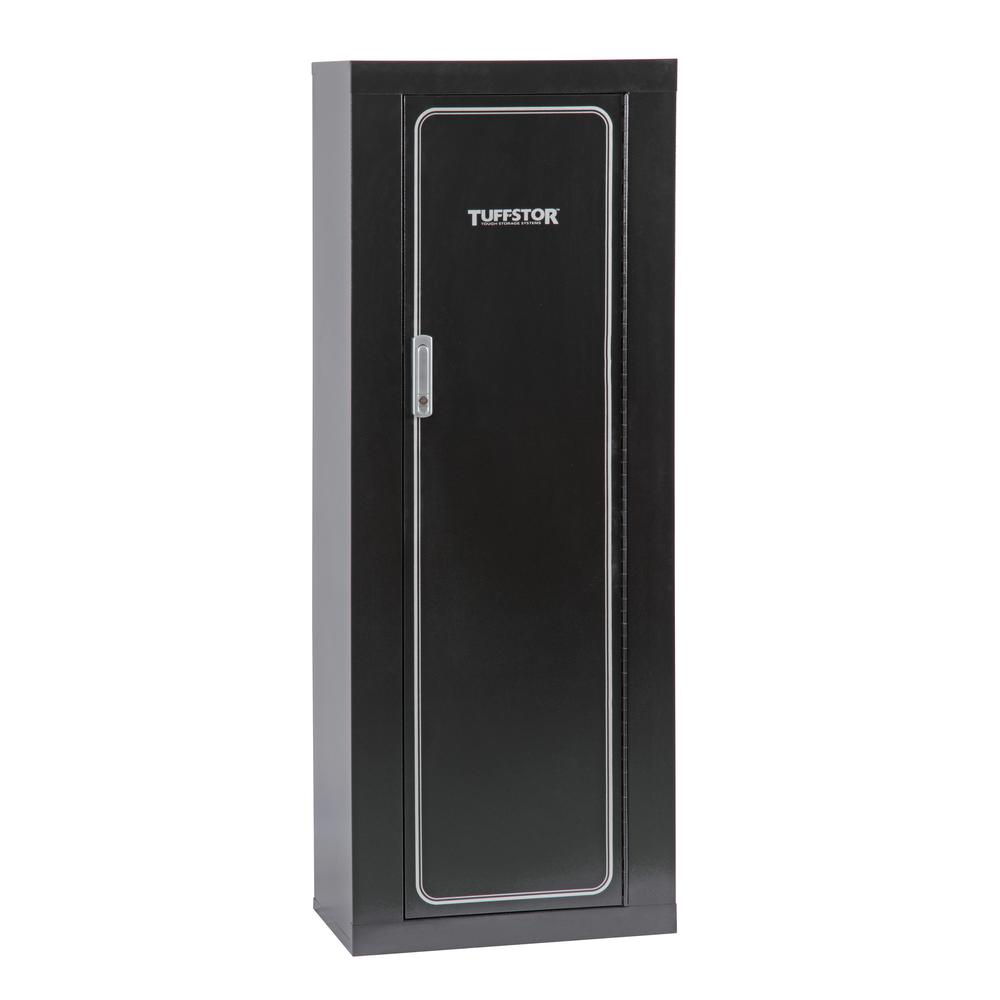 Tuff Stor 920 10 Gun Metal Security Cabinet. Picture 1