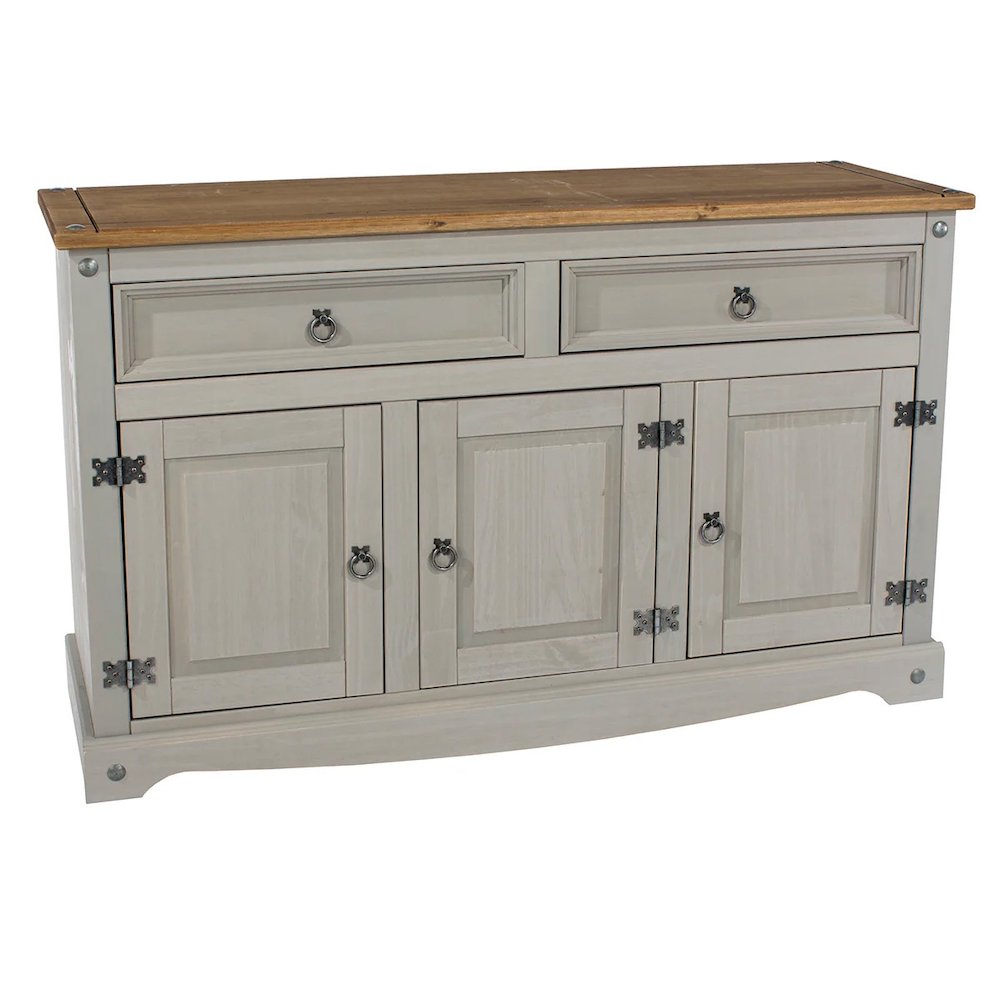 Wood Buffet Sideboard in Corona Gray. Picture 1