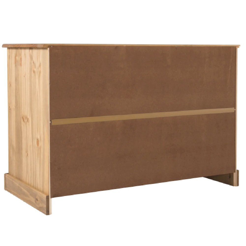 Wood Buffet Sideboard in Corona Brown. Picture 7