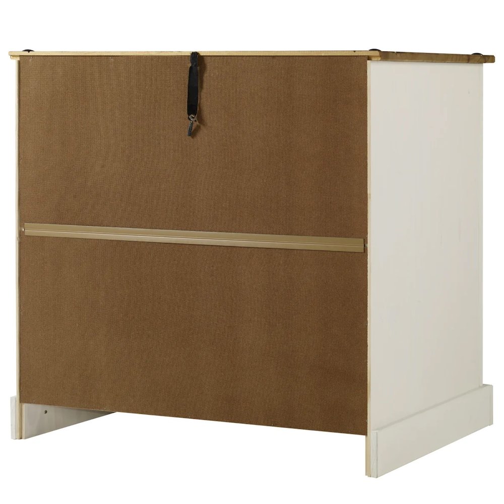 Wood Buffet Sideboard in Distressed White. Picture 7