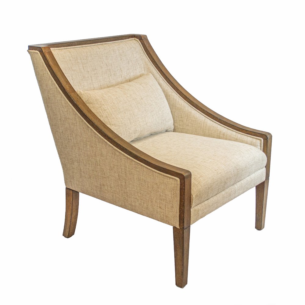 OS Home Occasional Side Accent Chair Model DS305 Desert Ivory. Picture 3