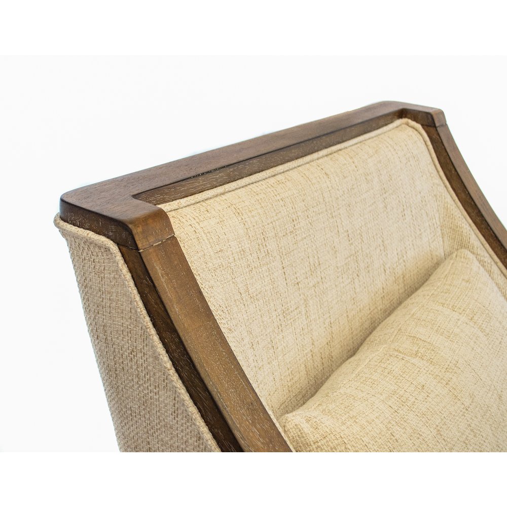 OS Home Occasional Side Accent Chair Model DS305 Desert Ivory. Picture 5