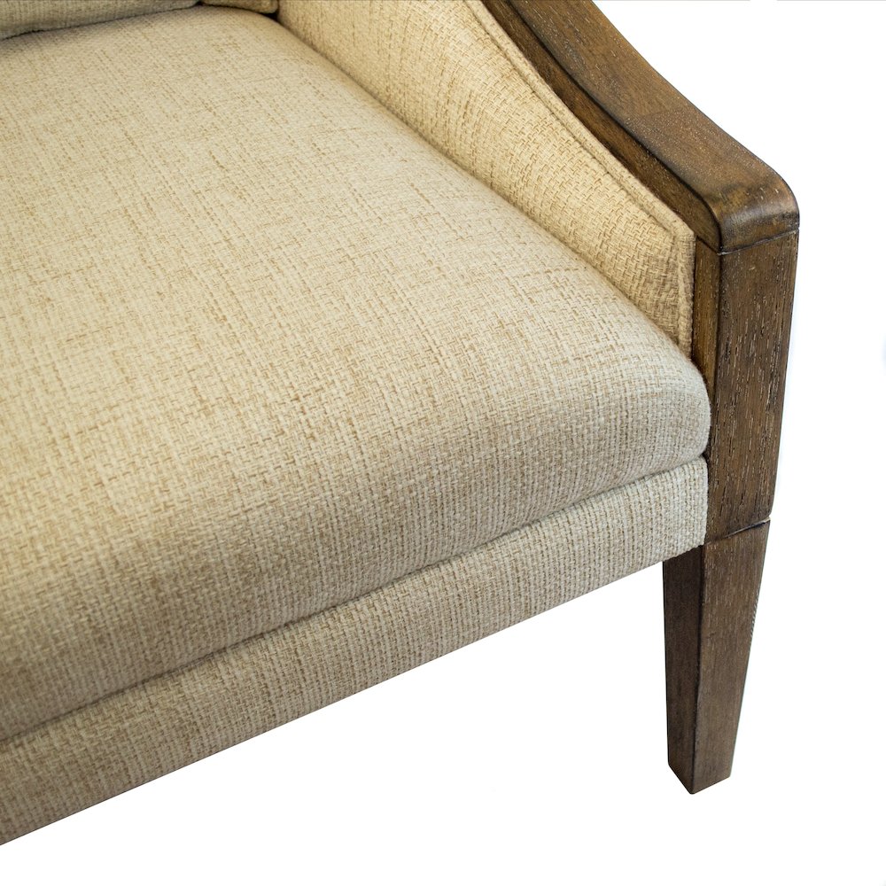OS Home Occasional Side Accent Chair Model DS305 Desert Ivory. Picture 6