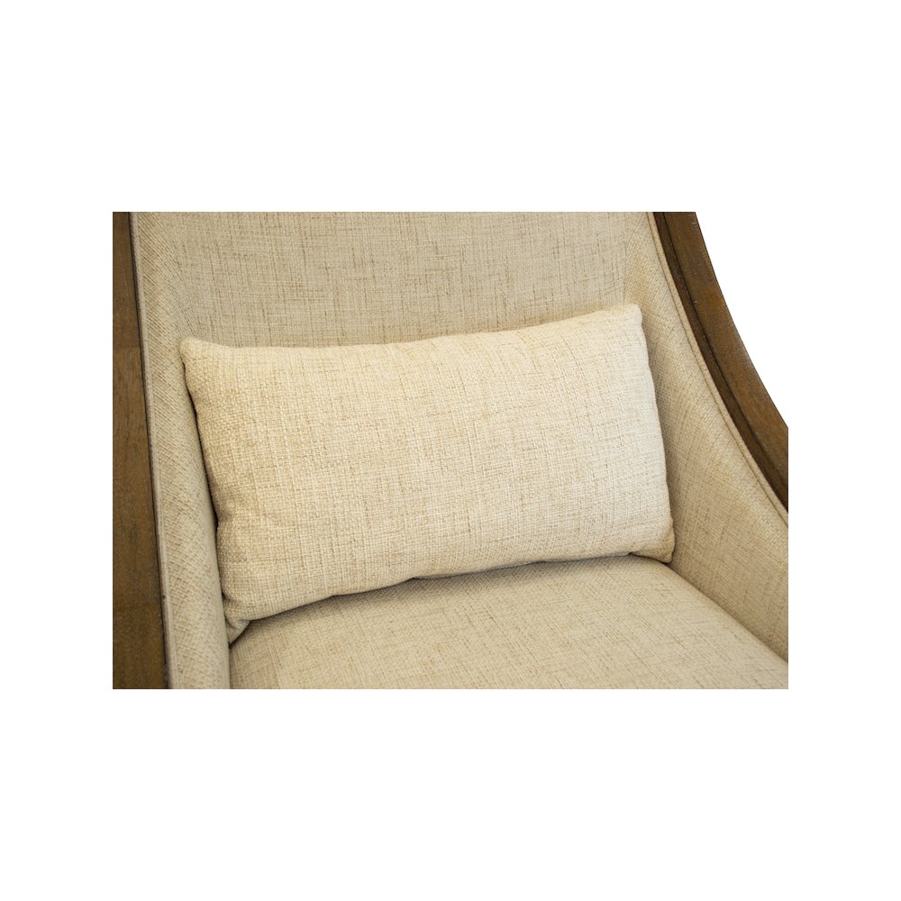 OS Home Occasional Side Accent Chair Model DS305 Desert Ivory. Picture 7
