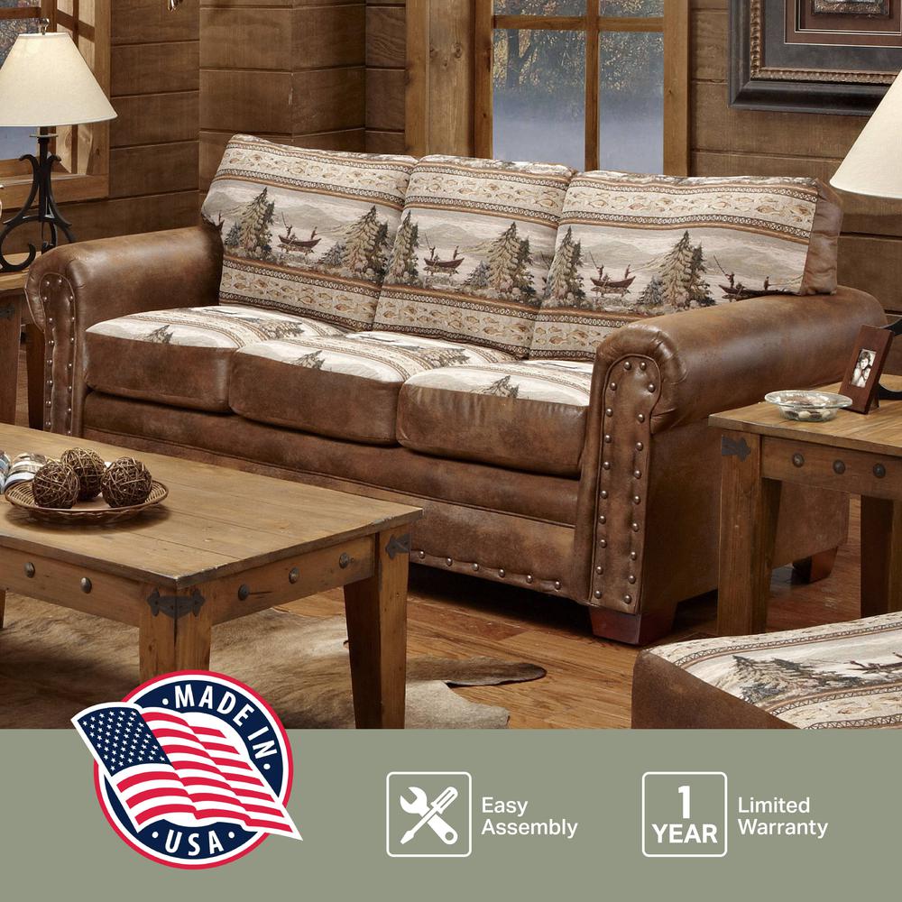 Alpine Lodge Sleeper Sofa. Picture 2
