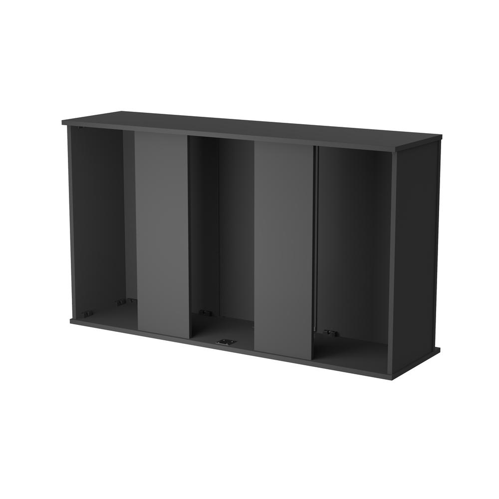 55 Gallon Black Upright Aquarium Stand. Picture 3