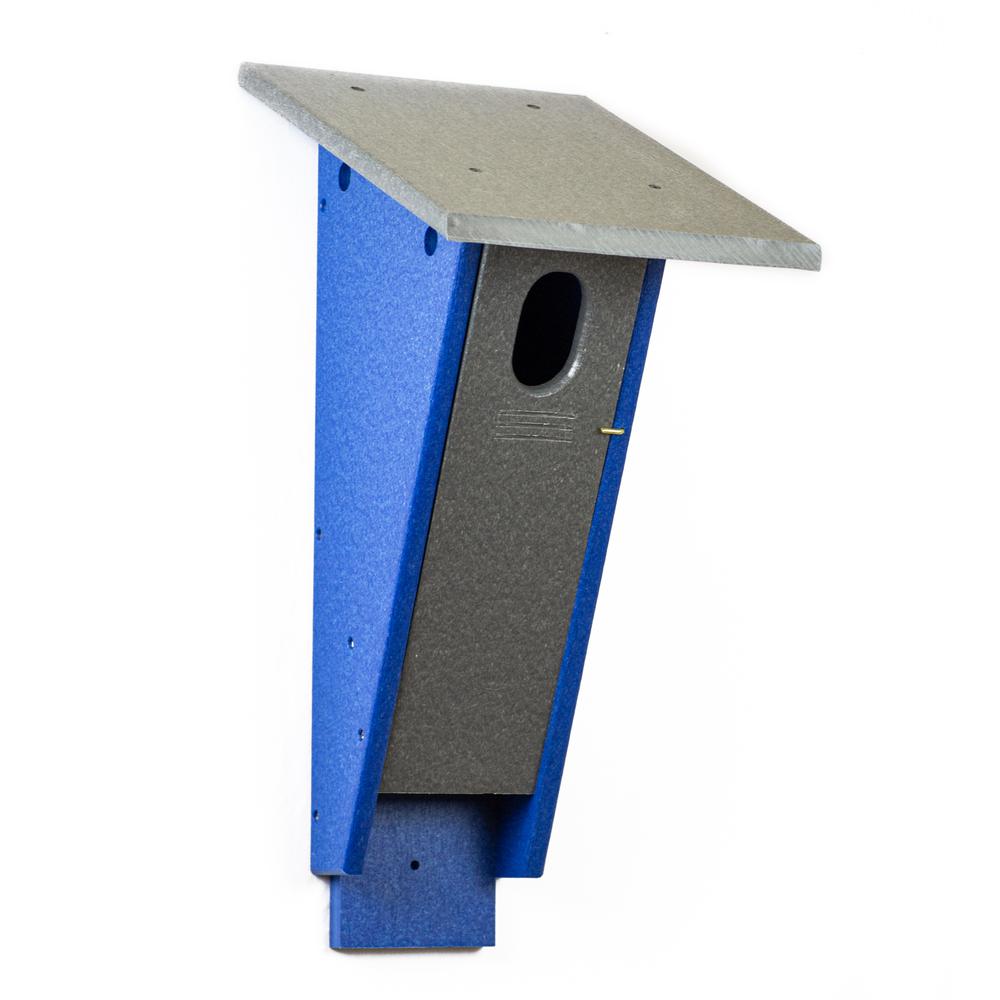 Peterson Blue Bird House Made with High Density Poly Resin. Picture 1