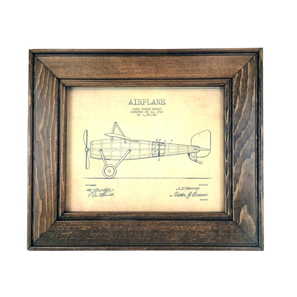 American Furniture Classics Model 8X10DW8 Picture Frame with Hidden, Locking Gun Concealment Feature. Picture 2