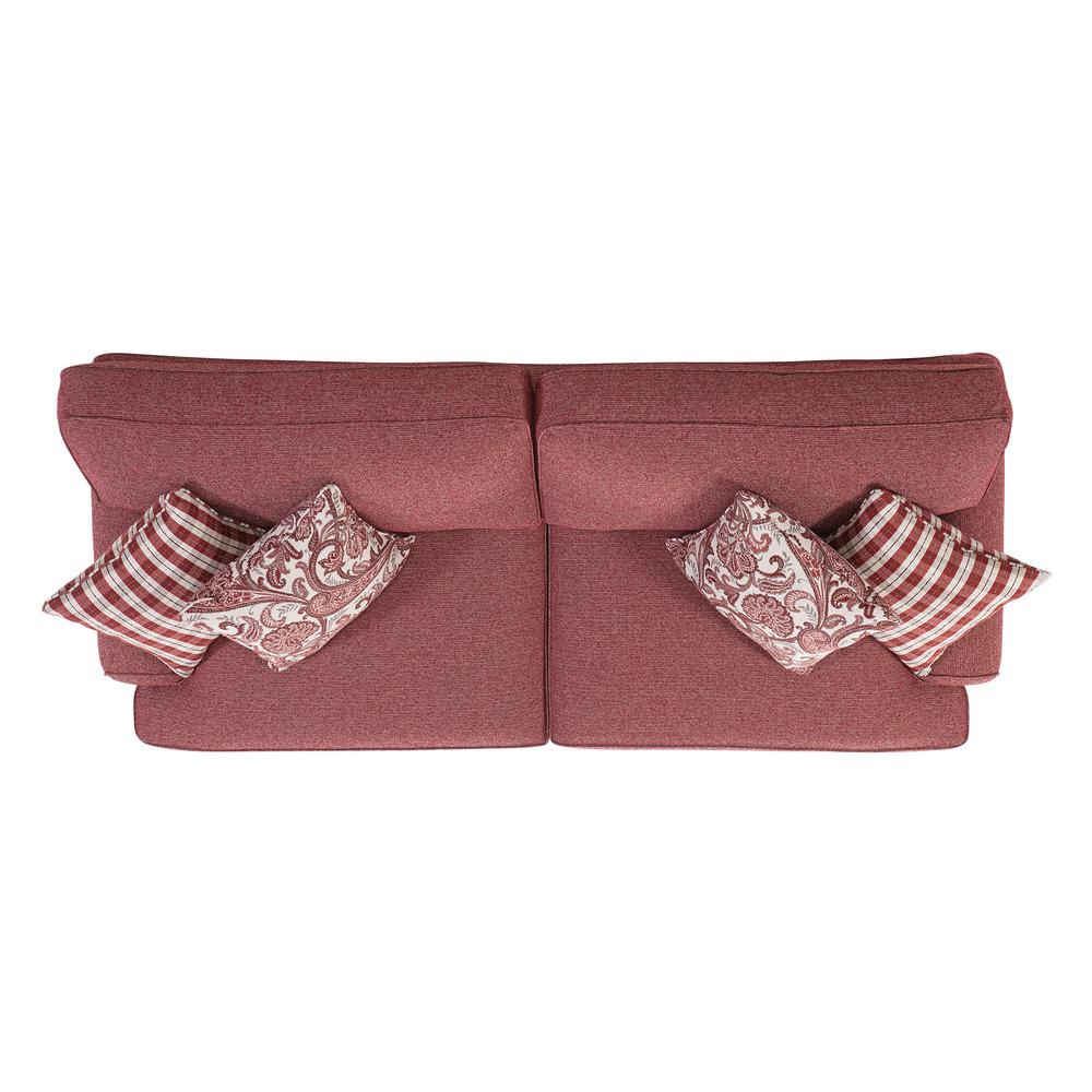 American Furniture Classics Sofa with Four Accent Pillows. Picture 9