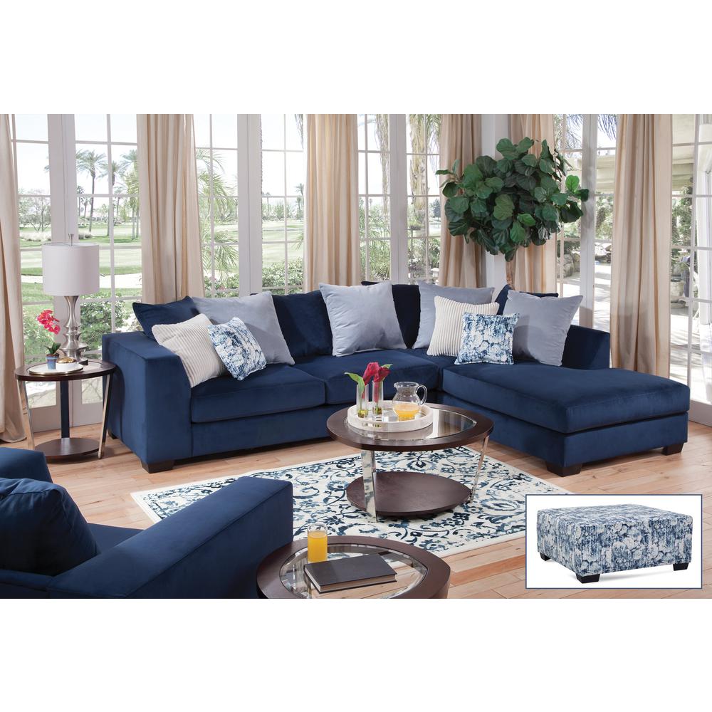 American Furniture L Shaped Sectional Sofa with 8 Back Pillows and 4 Accent Pillows. Picture 12