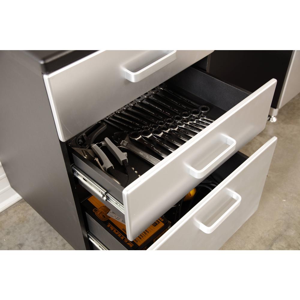 Tuff Stor 24203 Three Drawer Base Cabinet for Garage. Picture 4