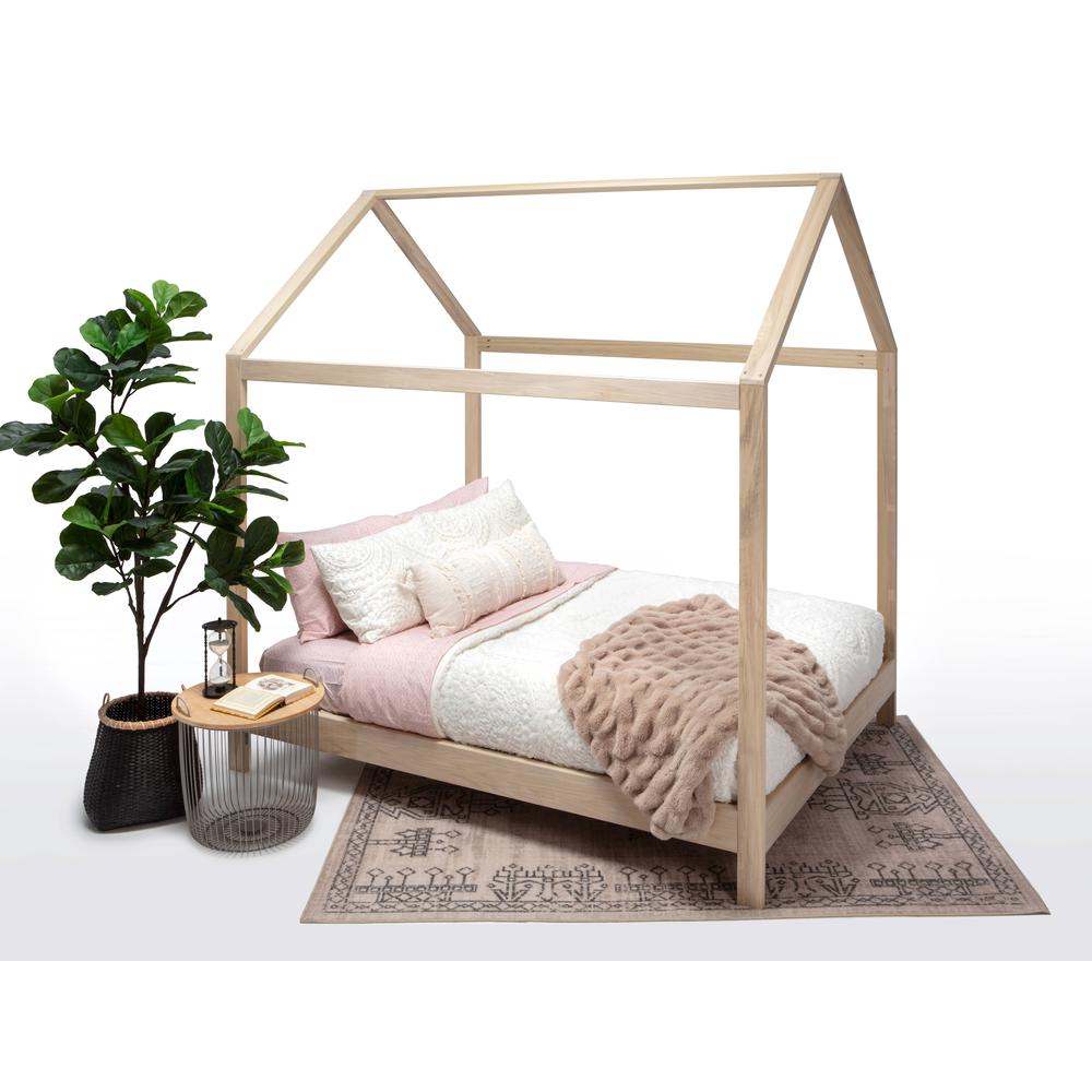 American Furniture Classics Queen Size House Bed with Raised Base. Picture 1