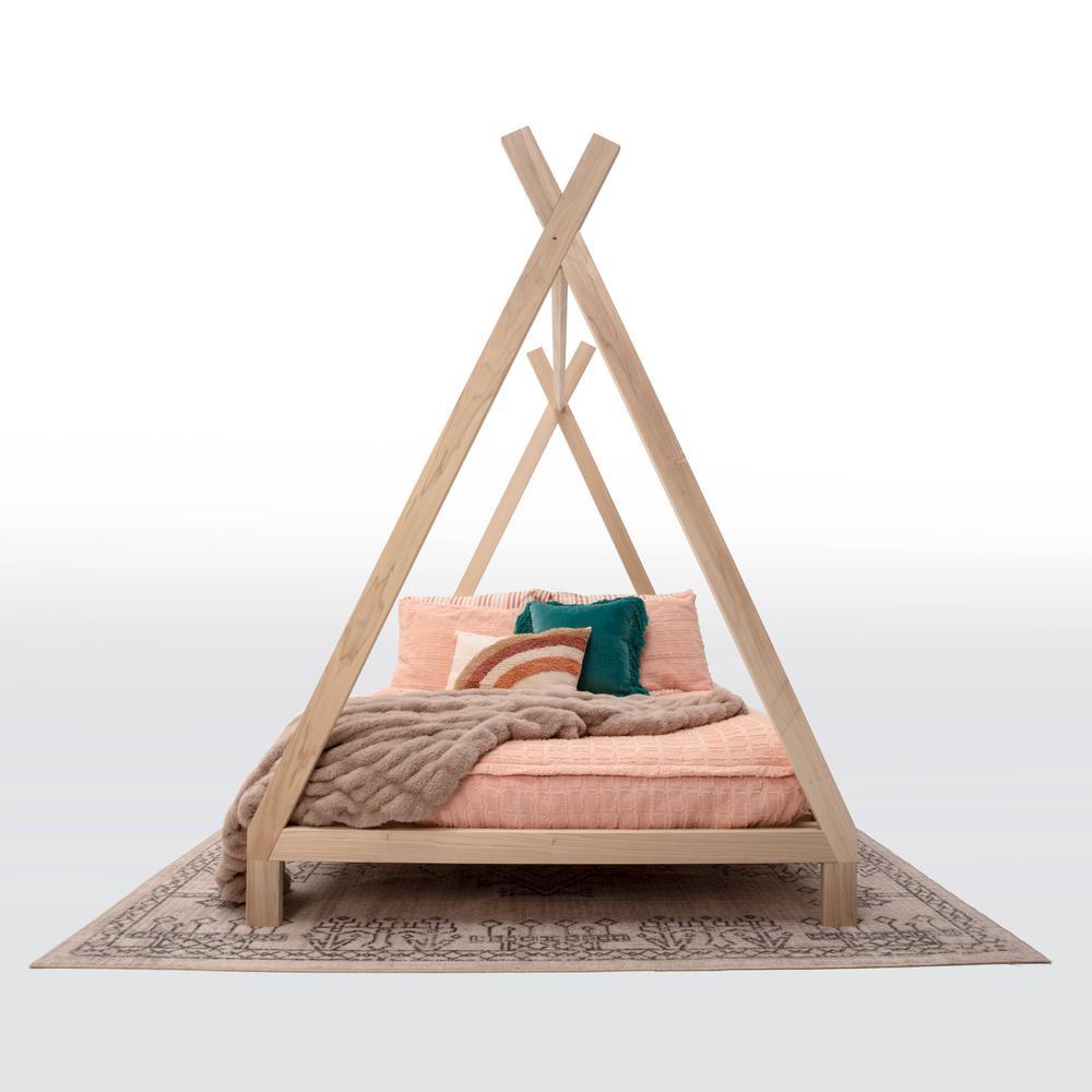 American Furniture Classics Full Size Teepee Bed with Raised Base. Picture 9