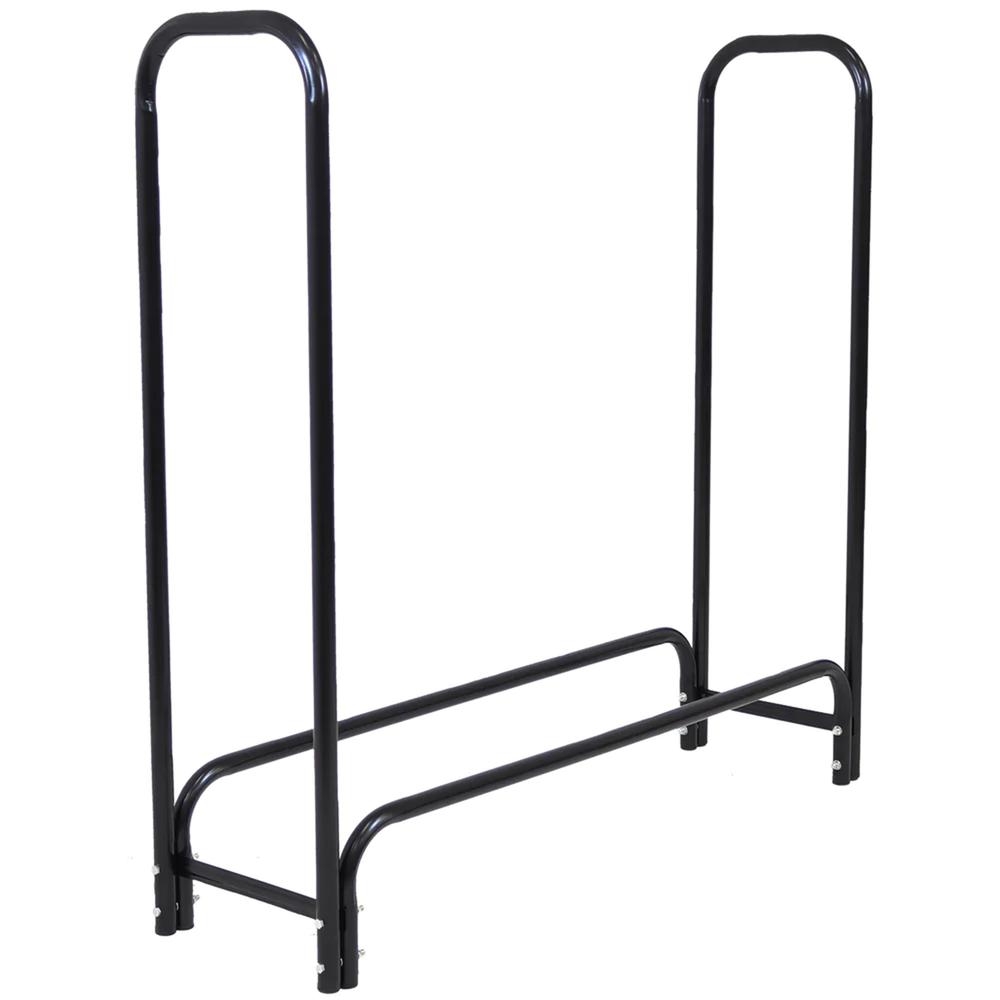 Outdoor Leisure Products Steel Log Rack w/Cover. Picture 2