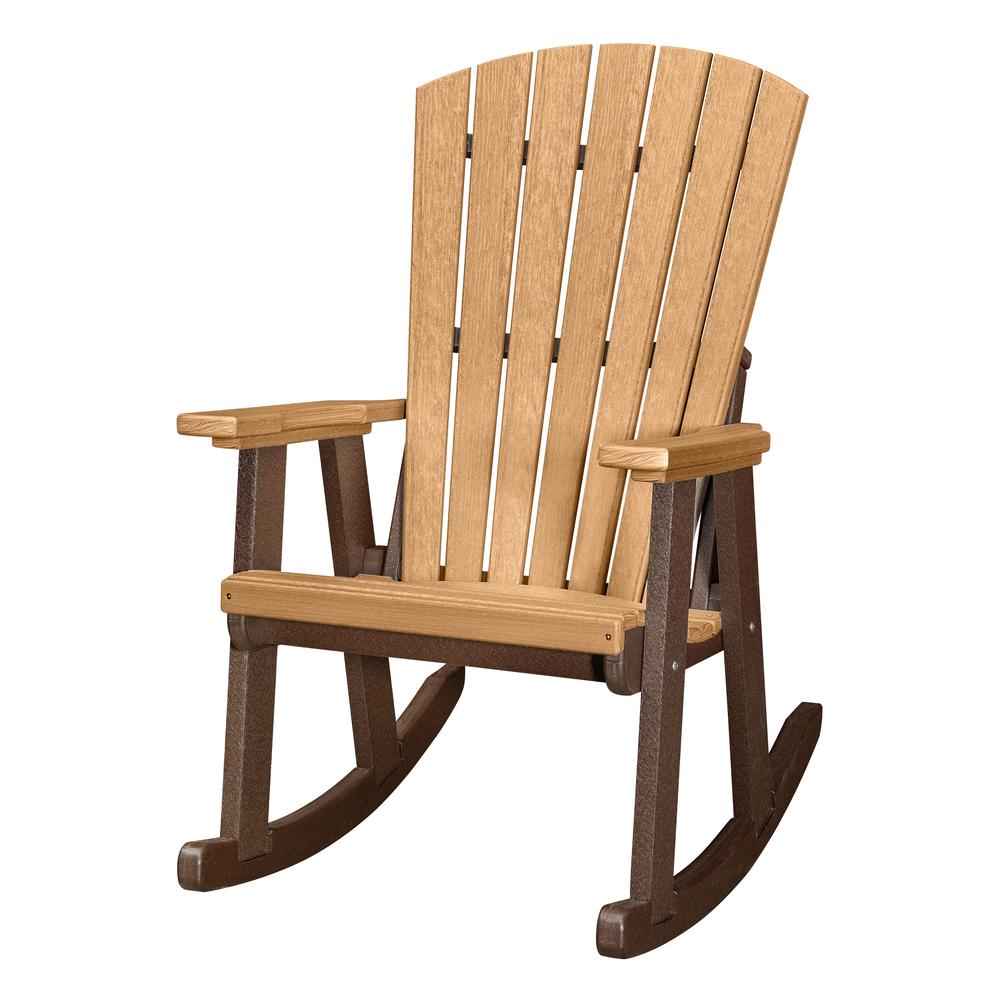 OS Home and Office Rocking Chair in Cedar with a Tudor Brown Base. Picture 2