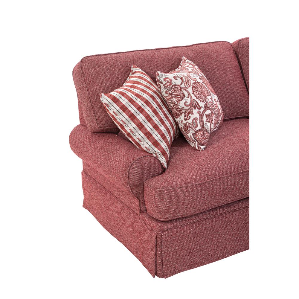 American Furniture Classics Sofa with Four Accent Pillows. Picture 4