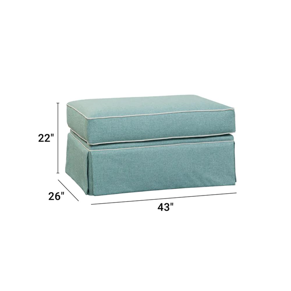 American Furniture Classics Upholstered Ottoman. Picture 2