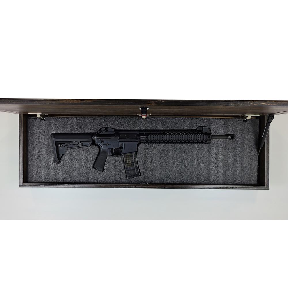 Wall Décor with Hidden, Locking Gun Concealment Compartment. Picture 4