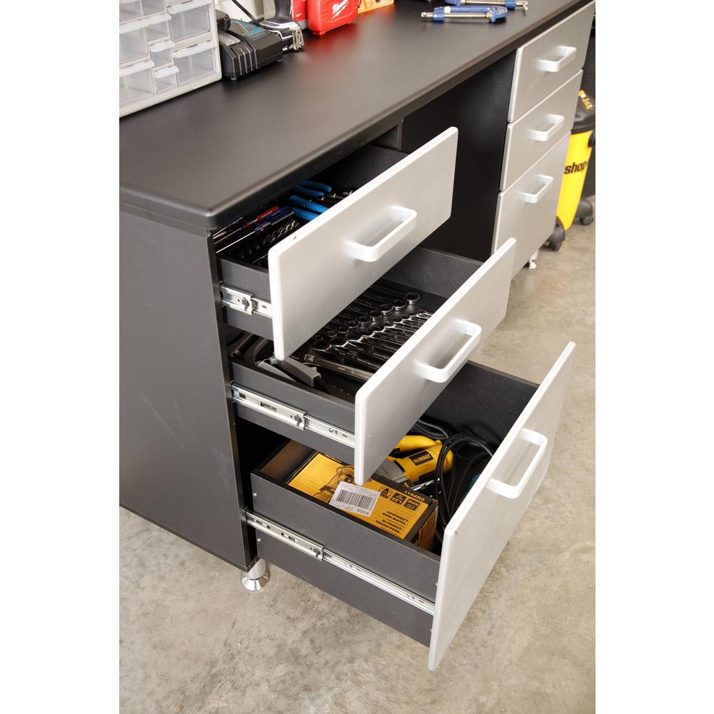 Tuff Stor 24203 Three Drawer Base Cabinet for Garage. Picture 3