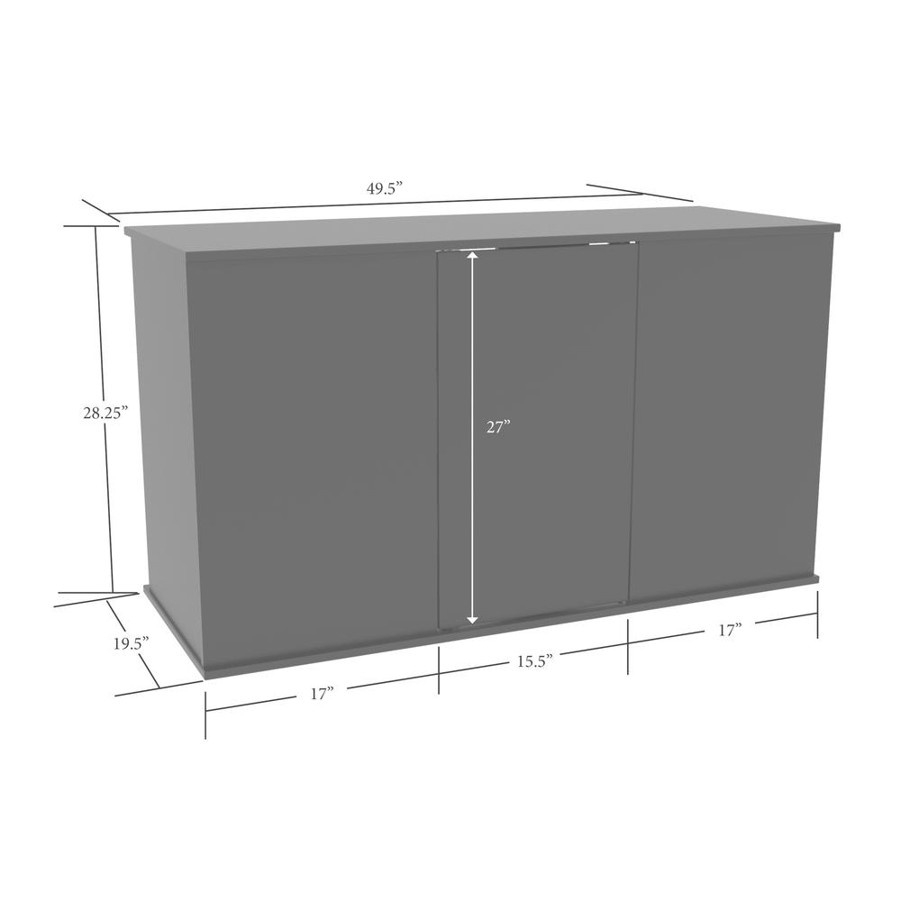 75/90 Gallon Serene Cherry Upright Aquarium Stand. Picture 7