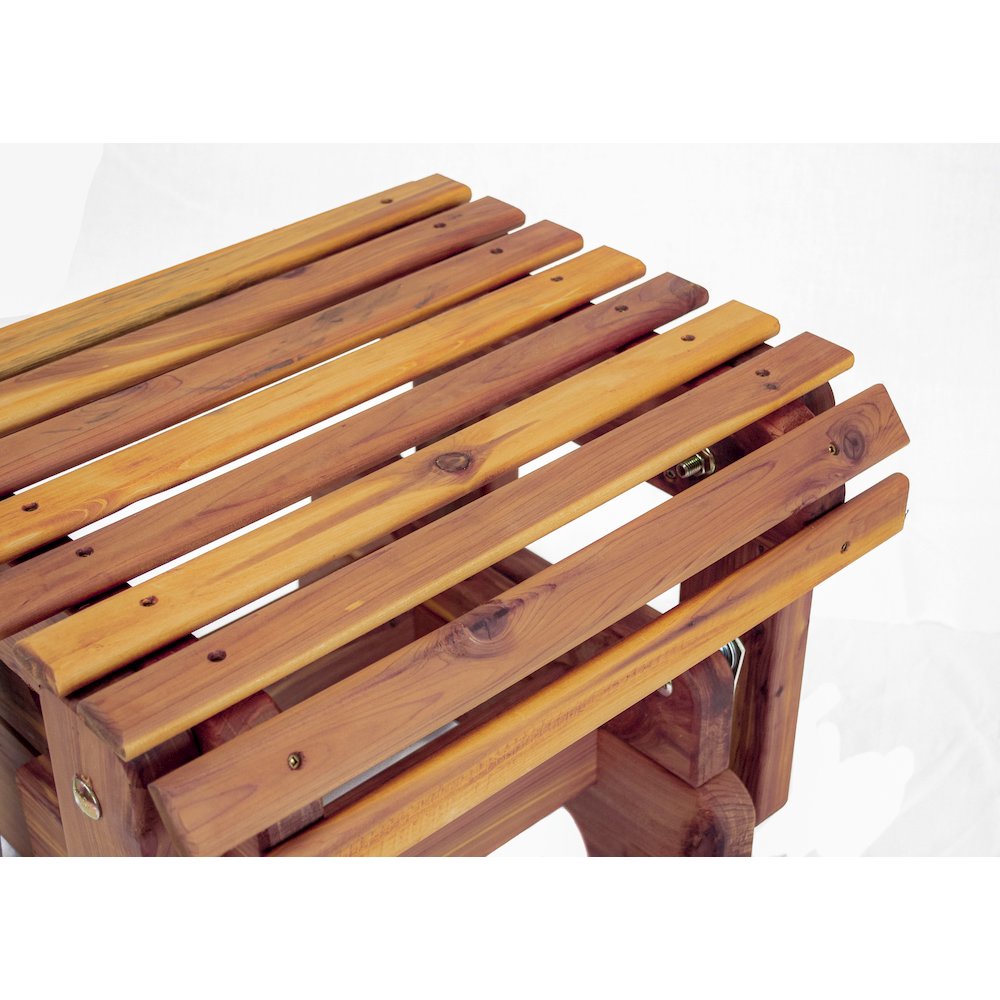 Cedar Adirondack Glider. Picture 7