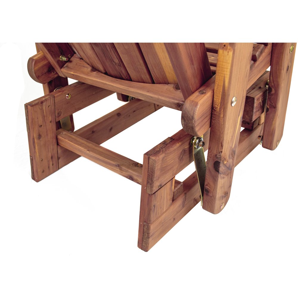 Cedar Adirondack Glider. Picture 12