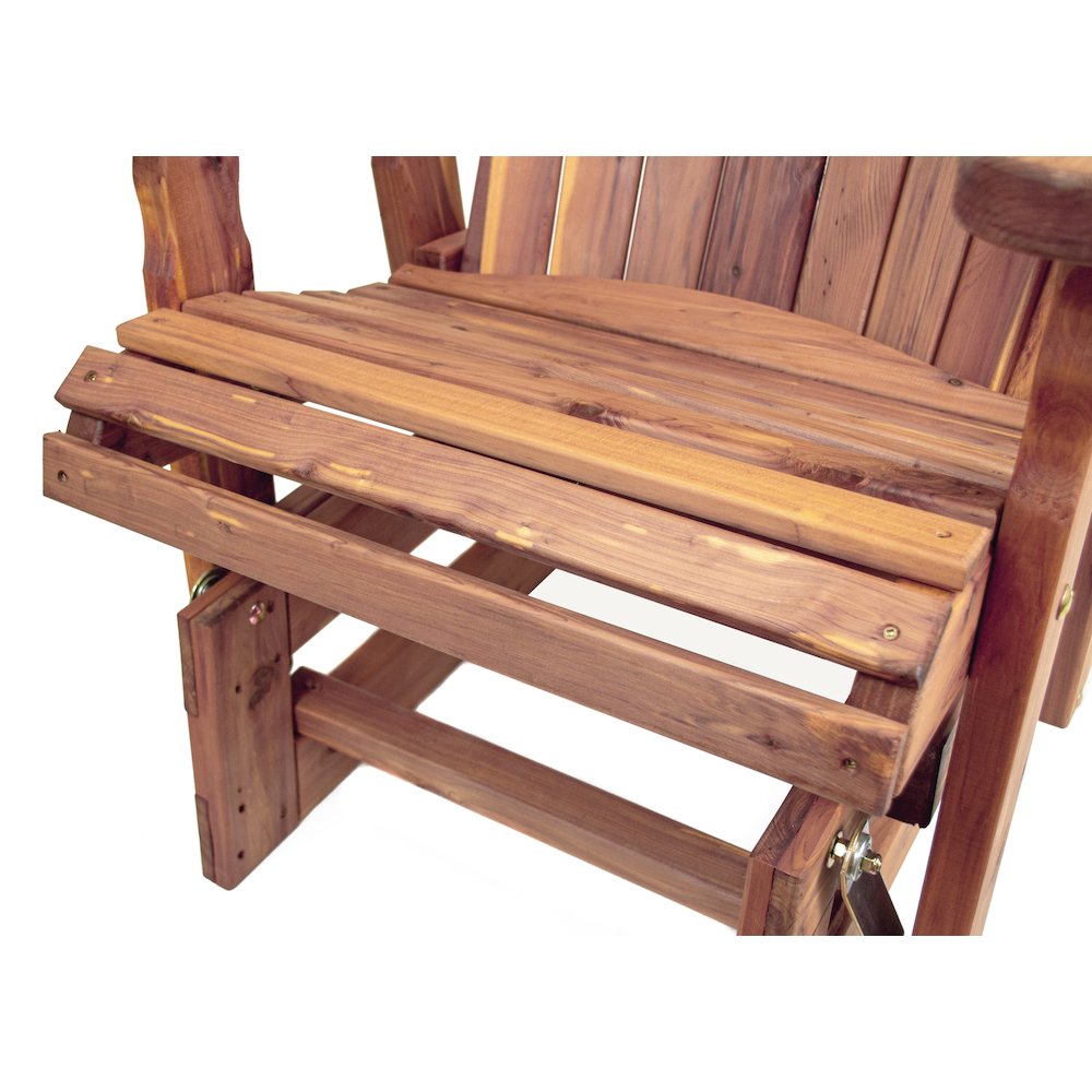 Cedar Adirondack Glider. Picture 19