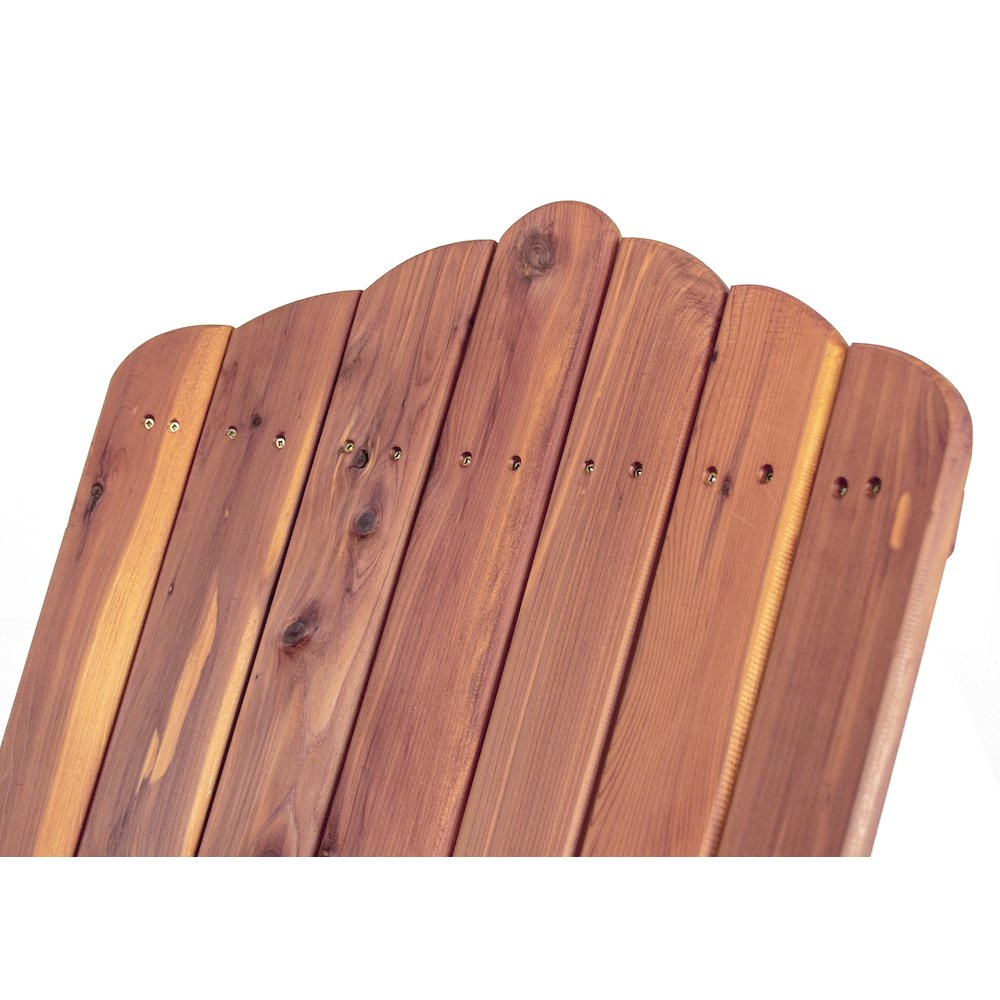 Cedar Adirondack Rocking Chair. Picture 2