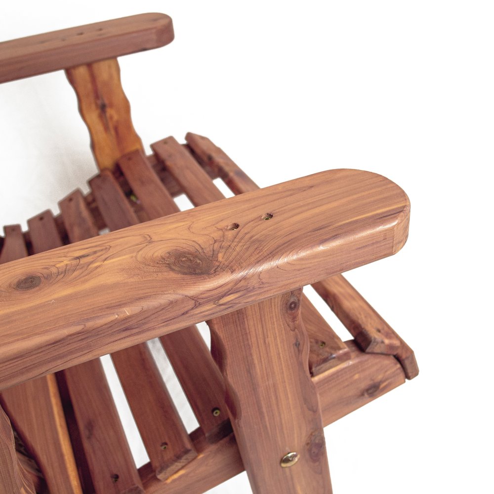 Cedar Adirondack Rocking Chair. Picture 7