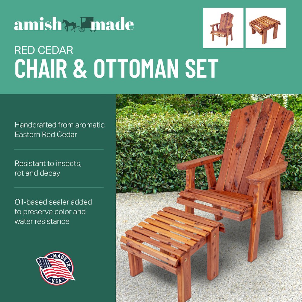 Cedar Stationary Chair. Picture 8