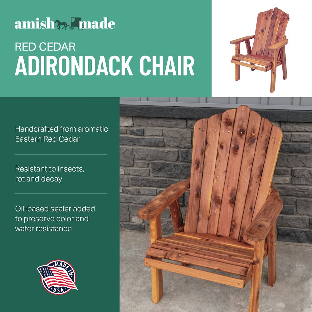 Cedar Stationary Chair. Picture 6