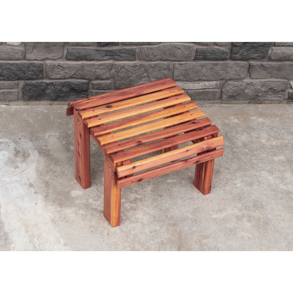 Cedar Stationary Ottoman. Picture 3