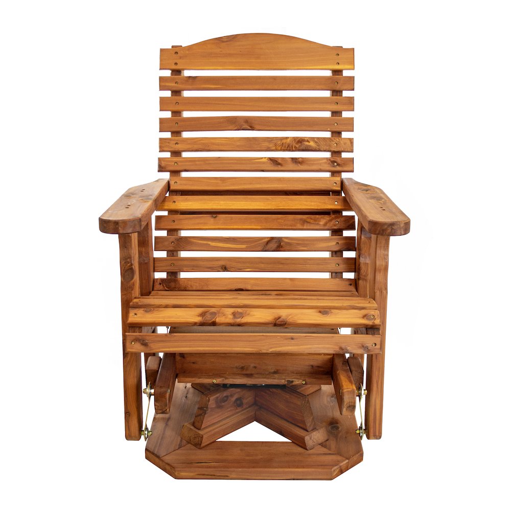 Slat Back Swivel Chair. Picture 2