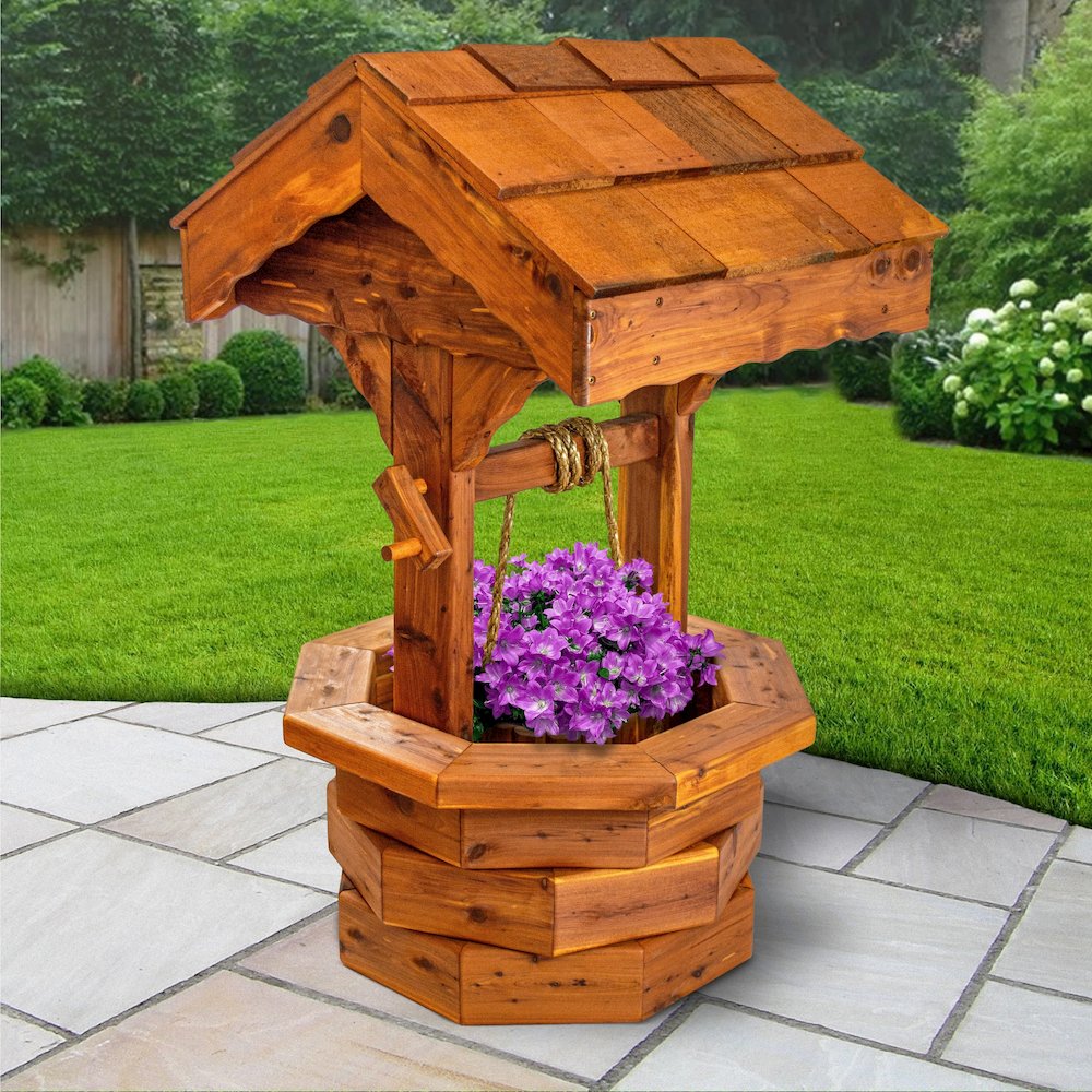 37" Medium Wishing Well. Picture 4