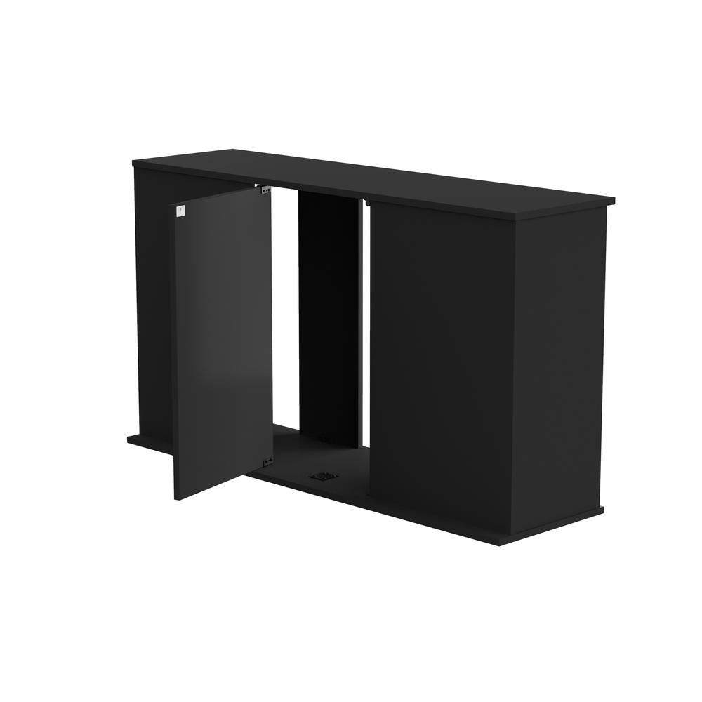 55 Gallon Black Upright Aquarium Stand. Picture 4