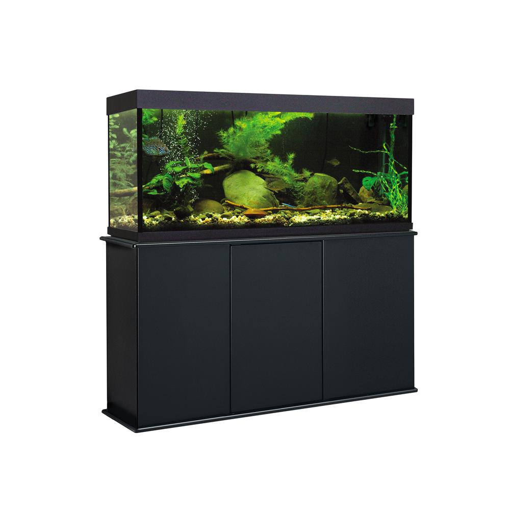 55 Gallon Black Upright Aquarium Stand. Picture 5