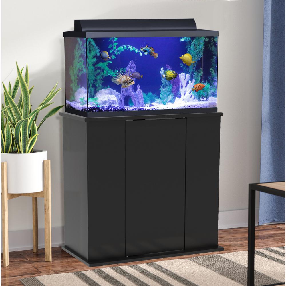 29/37 Gallon Black Upright Aquarium Stand. Picture 9