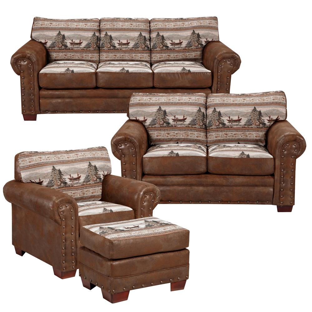 Alpine Lodge - 4 Pc Set with Sleeper. Picture 1