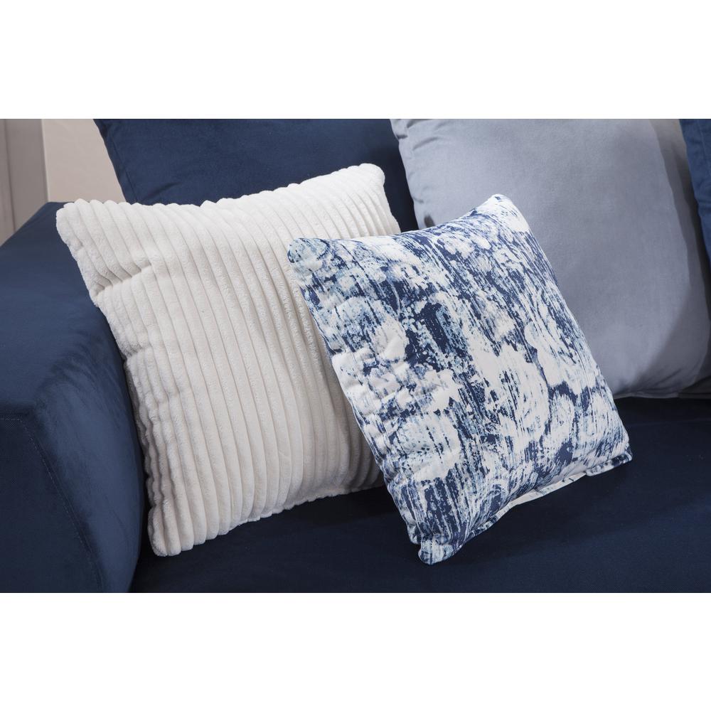 American Furniture L Shaped Sectional Sofa with 8 Back Pillows and 4 Accent Pillows. Picture 11