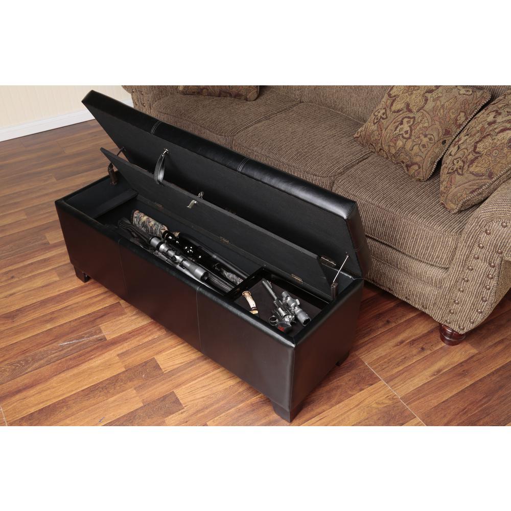 502 Gun Concealment Bench - dark brown. Picture 6