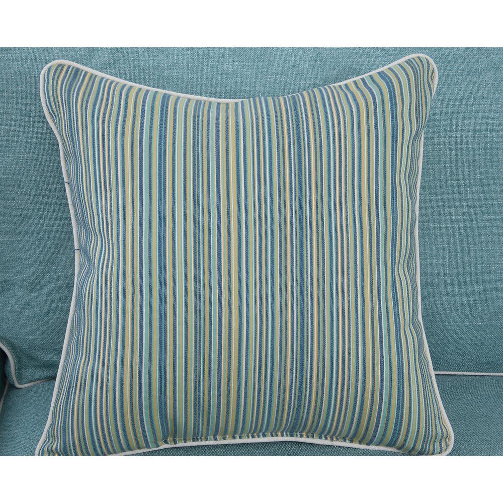 American Furniture Classics Loveseat with Four Accent Pillows. Picture 4