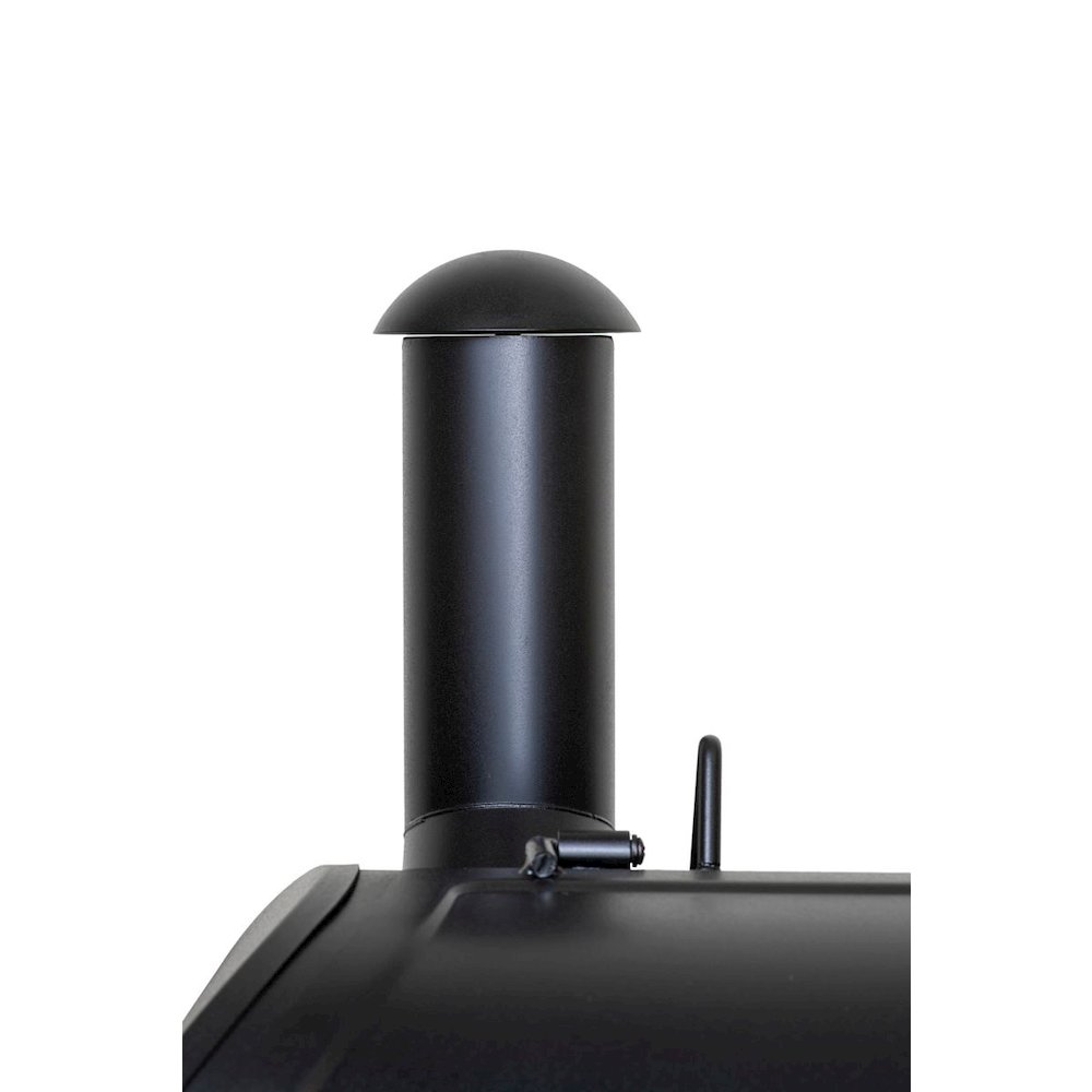 Heavy Duty Offset Charcoal Smoker Grill. Picture 3