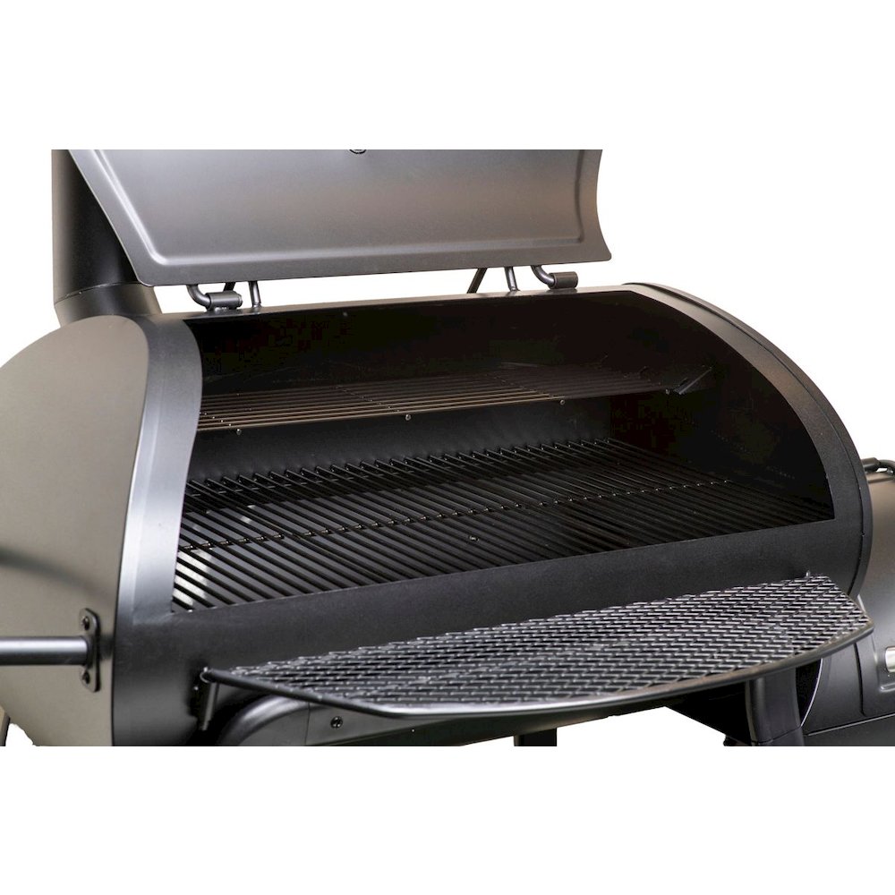 Heavy Duty Offset Charcoal Smoker Grill. Picture 8