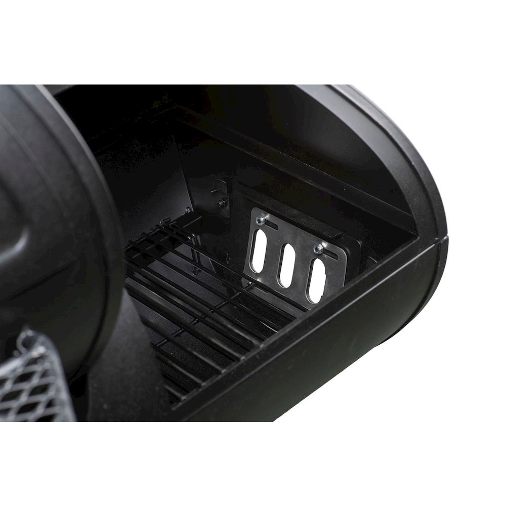 Heavy Duty Offset Charcoal Smoker Grill. Picture 9