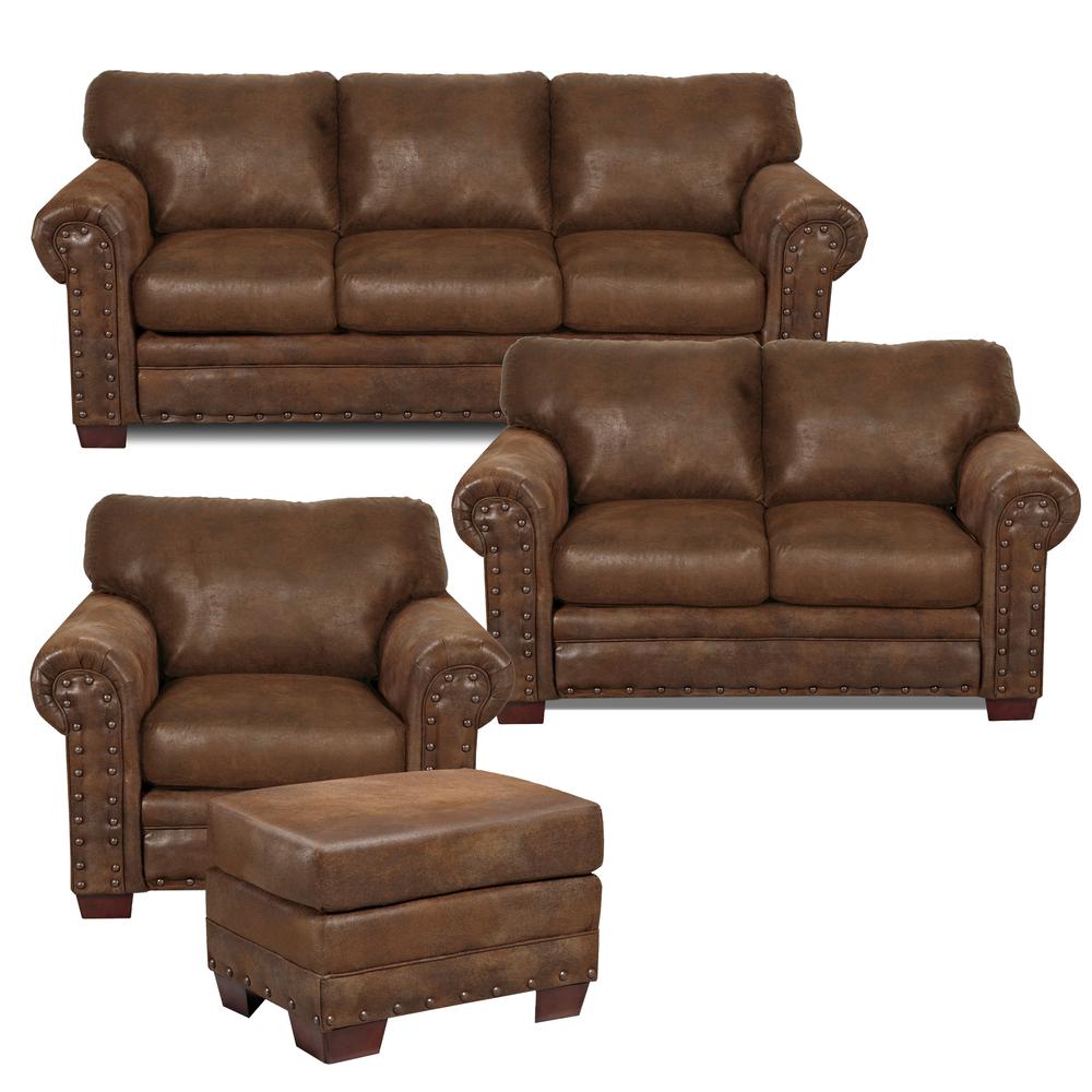 Buckskin 4-Piece Set with Sleeper. Picture 1
