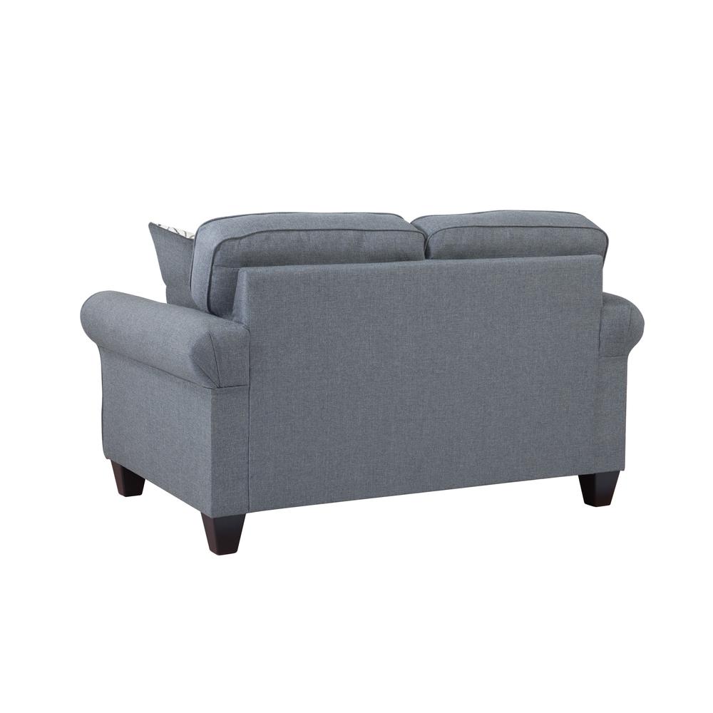 American Furniture Classics Loveseat and 2 Accent Pillows. Picture 4