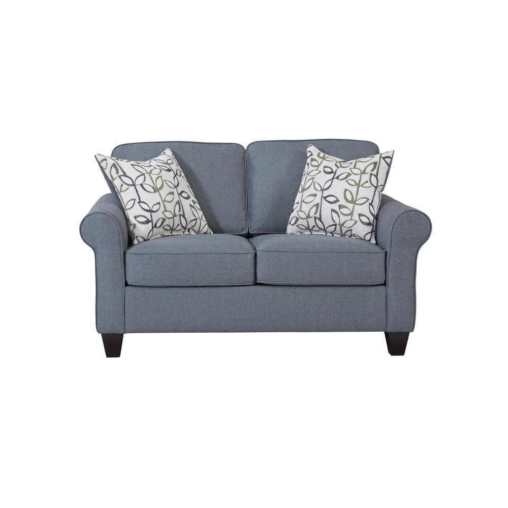 American Furniture Classics Loveseat and 2 Accent Pillows. Picture 3