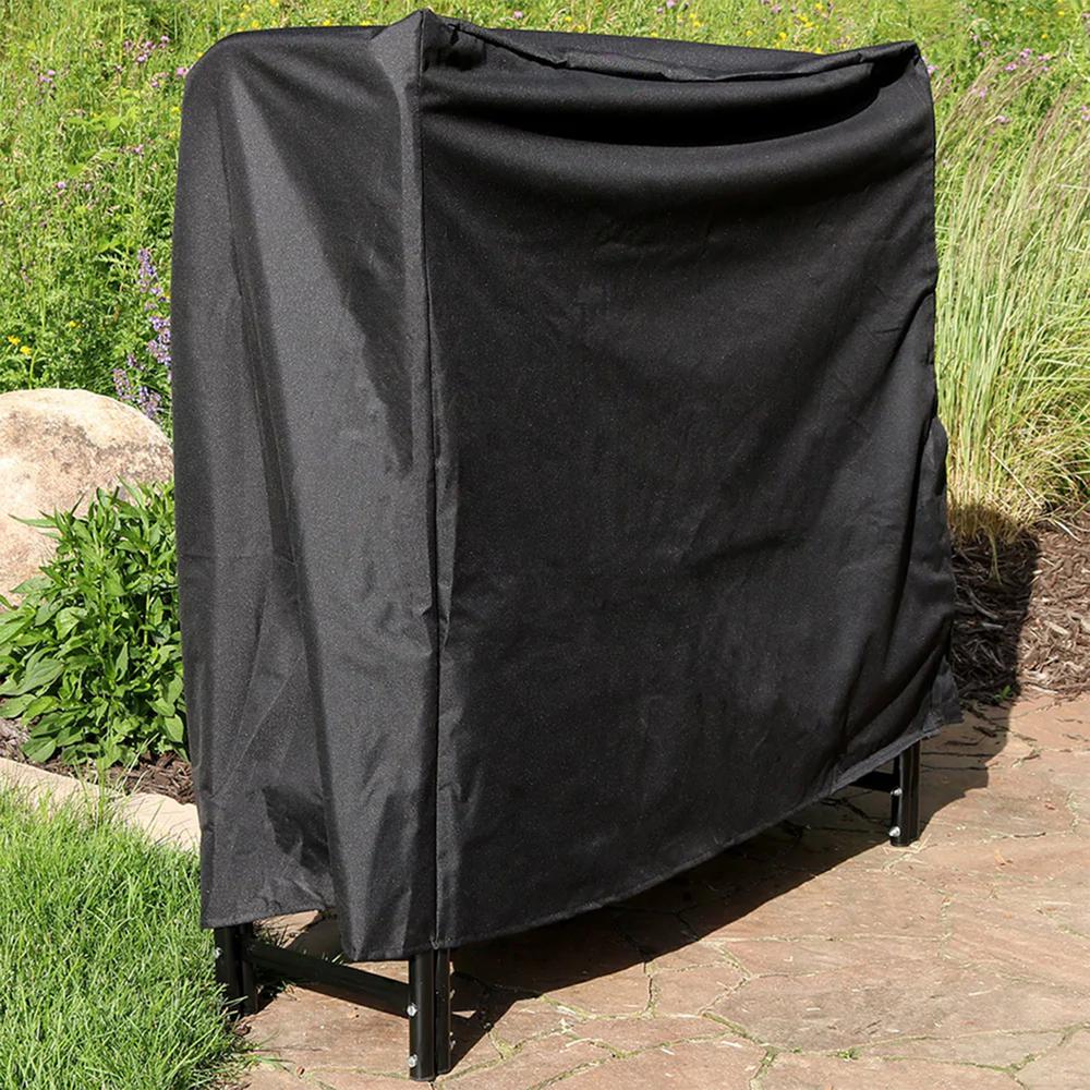 Outdoor Leisure Products Steel Log Rack w/Cover. Picture 4