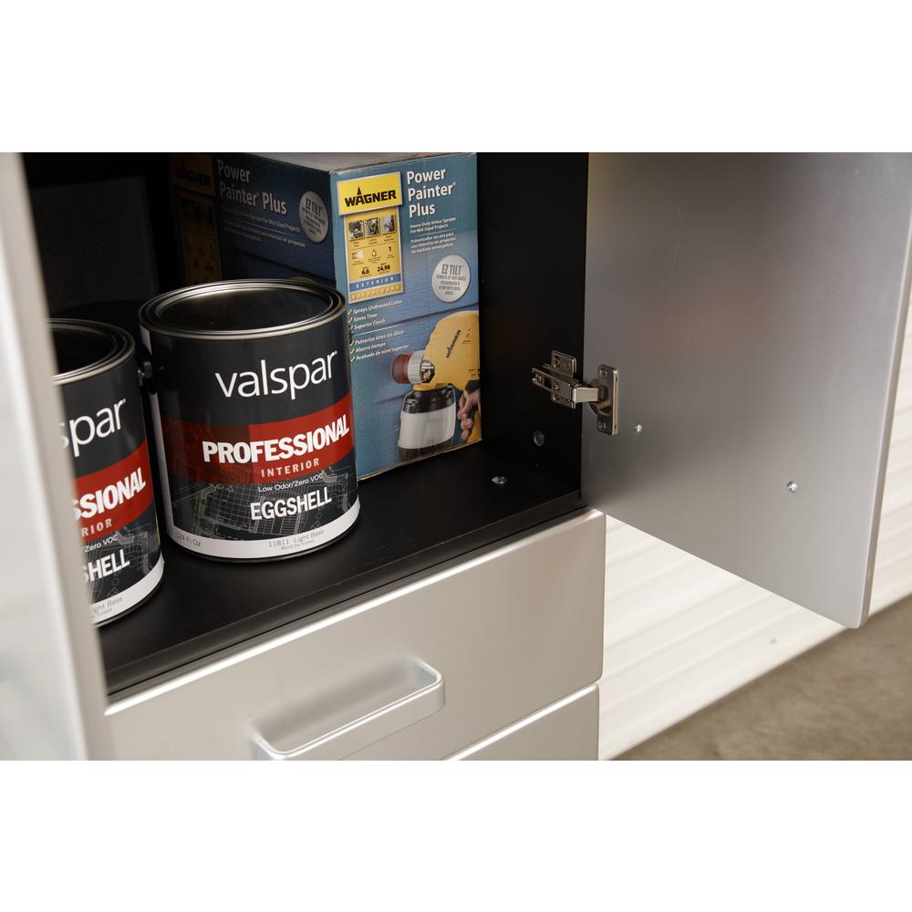 Tuff Stor 24206 Garage Storage Cabinet with Two Doors and Three Drawers. Picture 6