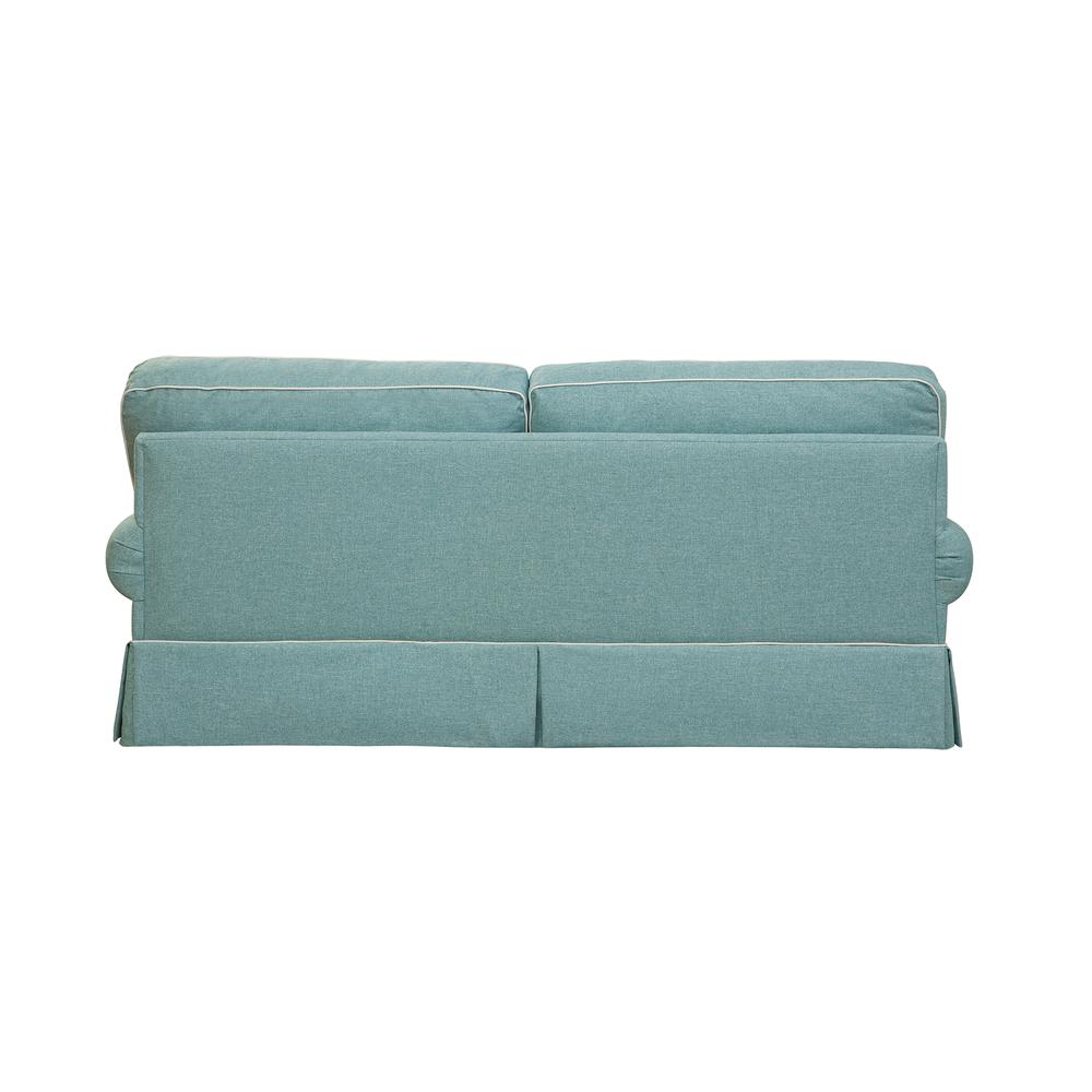 American Furniture Classics Sleeper Sofa with Four Accent Pillows. Picture 3